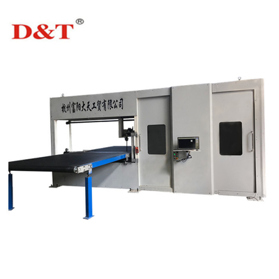 Mesin Pemotong Spons Busa CNC PU 380V Kontur Bergulir Vertikal
