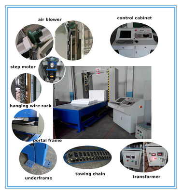 380V EPS Busa Hot Wire CNC Mesin Pemotong EPS DTC-E2012