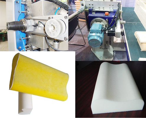 Mesin Pemotong Pisau Berosilasi Spons Polyurethane Horizontal 6kw