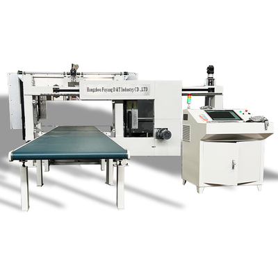 Mesin Pemotong Busa CNC Pisau Ganda Untuk Kaku PU EVA Rock Wool