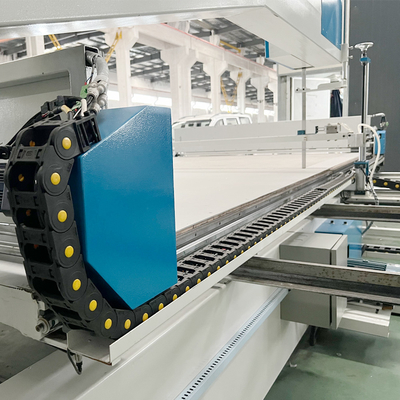 Mesin Pemotong Lini Produksi Spons Otomatis CNC Busa Vertikal