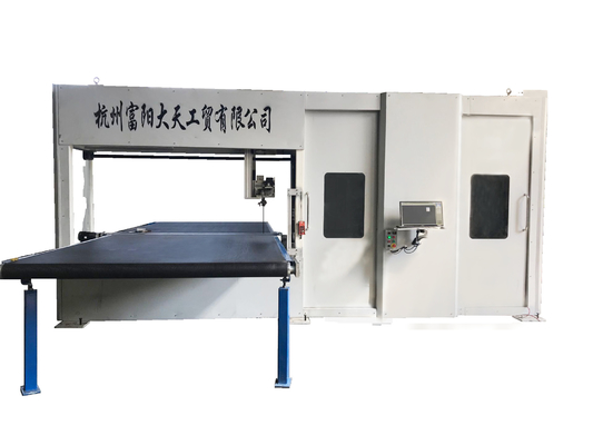 Vertikal PU Rigid Foam Cnc Mesin Pemotong Kontur Bergulir DTC-R2012V