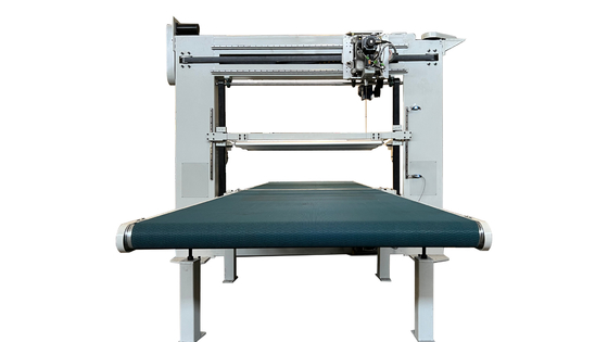 Pemotong Pisau Ganda Otomatis Horizontal PU Busa Spons Mesin Pemotong CNC