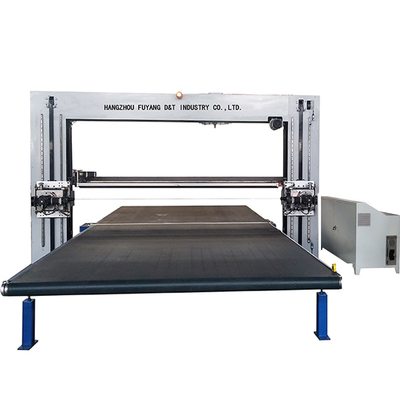 Pisau Ganda Mesin Pemotong Kontur CNC Getaran Pisau Berosilasi Spons Busa PU