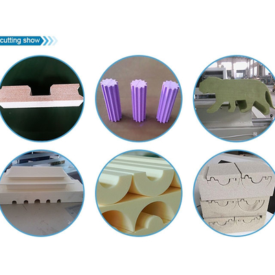 Mesin Pemotong Kontur dan Lembar Secara Otomatis Untuk Rockwool Mineral Wool Foamed Glass Polyurethane Foam