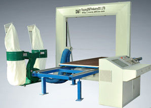 Komputerisasi Lima Wheel PU Foam Cutting Machine Kompleks Bantal Bentuk 8.5kW