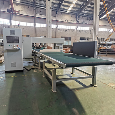 Vaccum Versatile Precision PU Foam Cutting Machine Untuk Rock Wool PIR EVA