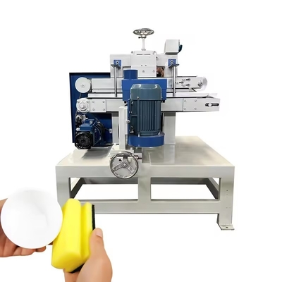 Mesin Penggilingan Bentuk Sponge Otomatis di Pakaian Cuci Spons Abrasif Produksi Line