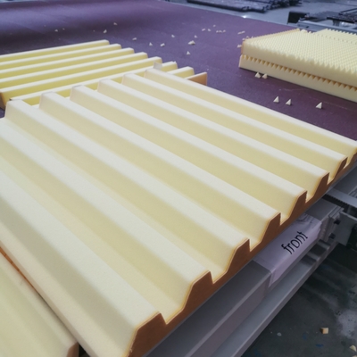 Mesin pemotong spons horizontal CNC untuk busa PU Latex Basotect Composite Foam