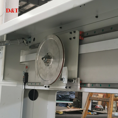 5 Roda Fast Wire Precision PU Foam Cutting Machine Untuk Rock Wool PIR EVA Vertical Cutter