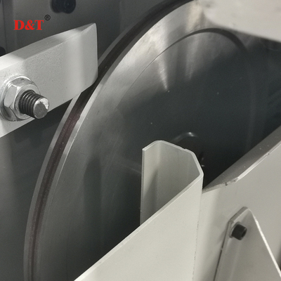 Precision PU Foam Cutting Machine Untuk Rock Wool PIR EVA Vertical Cutter 5 Roda
