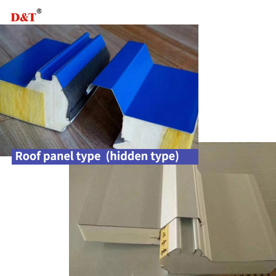 EPS Mesin Lanjutan Sandwich Panel Produksi Line Untuk Panel