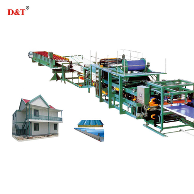 EPS Panel Produksi Line Eps Sandwich Panel Membuat Mesin