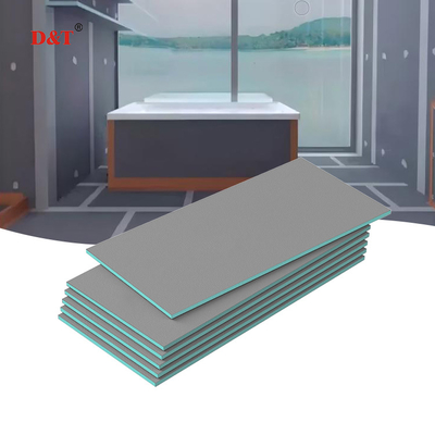 Polystyrene yang diekstrusi panel dinding sandwich busa kaku XPS Tile Backer Backer Waterproof Cement Composite Boards