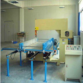 D & T PU Mesin Pemotong Busa Vertikal Polystyrene Cnc Sponge Mesin Pemotong Dengan CE