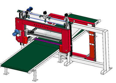Otomatis Dual Blade Horizontal Dan Vertikal PU Busa Spons Mesin Pemotong CNC
