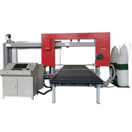 2.0mm Rigid PU Dual Blade Mesin Pemotong Busa CNC