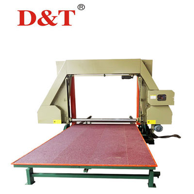 Sponge Horizontal Rigid Foam Cutting Machine Otomatis CNC