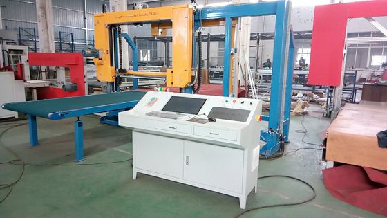 Mesin Pemotong Kontur Berosilasi Pisau Ganda CNC untuk memotong Bentuk 3D