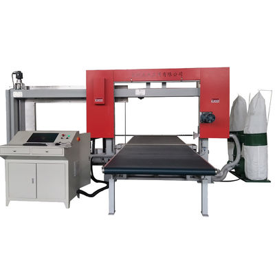 Mesin Pemotong Busa CNC Pu Eva Rockwool Kaku Bentuk 2d 3d 6m / Min