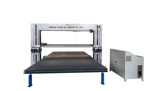Polyurethane PU Soft Foam Dual Blade Oscillating Blade Cutter Dapat Disesuaikan Dengan Sertifikat CE Untuk Memotong Bentuk 3D