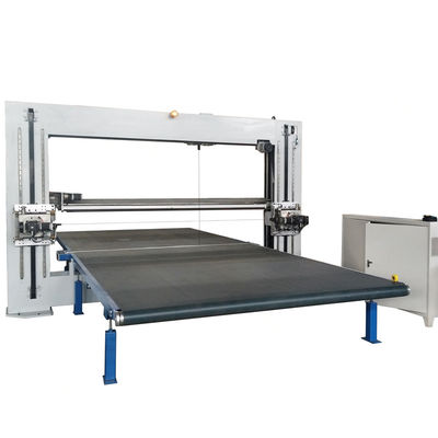 Dual Blade 10m / Min Mesin Pemotong CNC Untuk Bentuk PU 3D Fleksibel CE