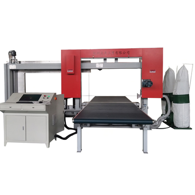 Peralatan Pemotong Kawat Blade Vertikal 2860rpm Bentuk 3D 6m / Mim Untuk Busa Kaku