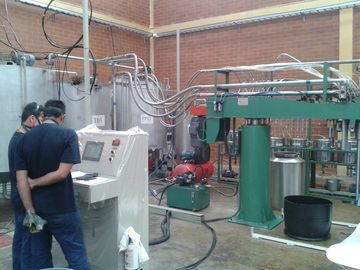 Garis produksi busa horisontal untuk pembuatan spons standar Garis produksi spons sepenuhnya otomatis