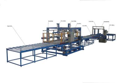 PLC EPS berkelanjutan Horizontal Cutting Machine, EPS Line Produksi 4M