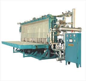 Cepat Automatic Adjustable EPS Blok Moulding Dengan Vacuum - Assisted Feeding