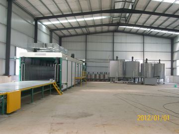 Line Produksi terus-menerus otomatis busa poliuretan busa 10Kg / m³