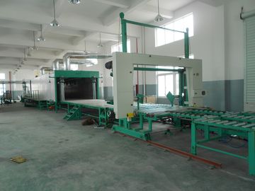 Fleksibel kasur busa lini produksi dengan PLC Control, 50Kg / m³