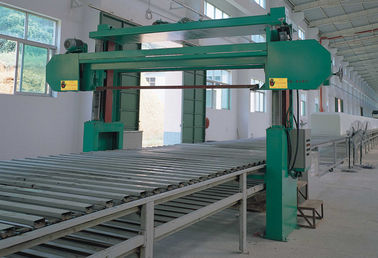Horizontal berkelanjutan Produksi Foam Jalur Untuk Lembut Urethane Foam Karet, 130kw