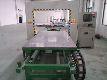 Viskoelastik Polymer Foam Cut Machine Industri Komputer Kontrol 6m / Min