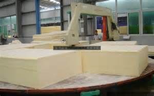 Profesional Auto Sponge Lingkaran Horizontal Cutting Machine / Cutter 5mm