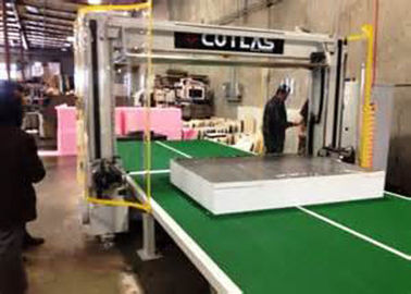 Sponge otomatis Cutting Machine Cnc Latex Sponge Osilasi Pisau Cutter