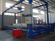 22kW kecepatan tinggi EPS lembaran busa turun pemotong untuk mempertahankan Panel memotong panas