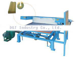 Pengguna Bantal Busa Contour Cutter 3.8kw, Polyurethane Foam Mesin Cutting