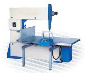 General CNC Sponge Cutter otomatis 1.74kW, Vertical Cutting Machine