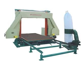 PU Memisahkan Full-Auto Digital Horizontal Foam Cutting Machine Untuk Sponge Lembar Cutting