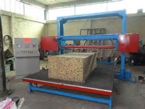 Otomatis Horizontal PU / Sponge Lembar Cutting Machine 25m / Min