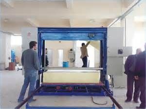 Disesuaikan Horizontal Foam Sponge Cutting Machine Dengan Transducer, 8.14KW