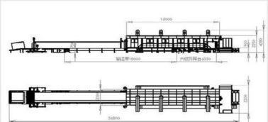 Horisontal panjang lembar pisau pemotong / Sheet Mesin pemotong busa dengan panduan rel Sponge Cutter
