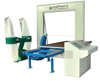 Kecepatan tinggi kaku PU Foam Vacuum Cutting Machine penuh otomatis, Foam CNC Cutter