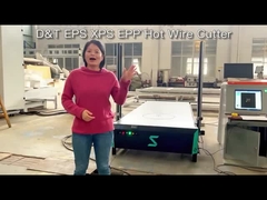 Mesin Pemotong Blok Busa CNC Kawat Panas 3D Untuk Produksi Sumber Blok Busa