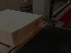 Vertical Fast Wire Rigid Foam Contour Cutter DTC-FV1212 4,5kw