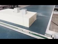 DTC-FK2012 CNC Pu busa Sponge Mesin Pemotongan Bilah Horizontal Dan Vertikal