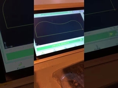 Pisau Ganda Mesin Pemotong Kontur CNC Getaran Pisau Berosilasi Spons Busa PU