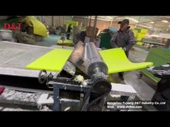 Papan penggosok hijau yang kasar dapur Sponge mesin lem khusus