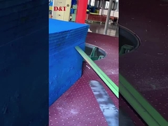 Meja Bundar Horizontal Sponge Circle Cutting Machine Kinerja Tinggi Disesuaikan